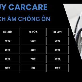 Dịch Vụ Cách Âm Chống Ồn Ô Tô Tại Huy CarCare BMT – Giải Pháp Cho Trải Nghiệm Lái Êm Ái