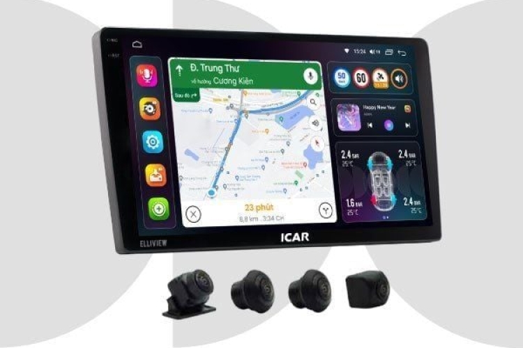 Elliview S5 Basic Màn hình liền cam 360