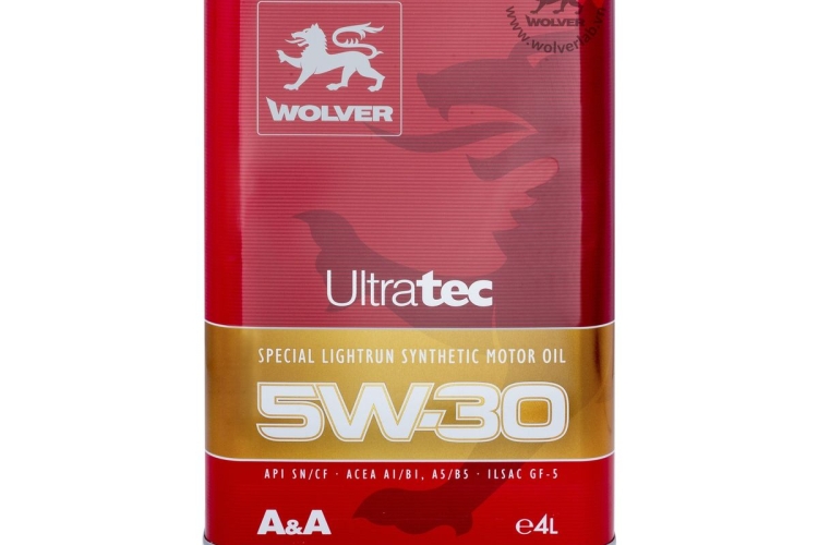 Dầu nhớt động cơ ô tô Wolver UltraTec 5W30 A1