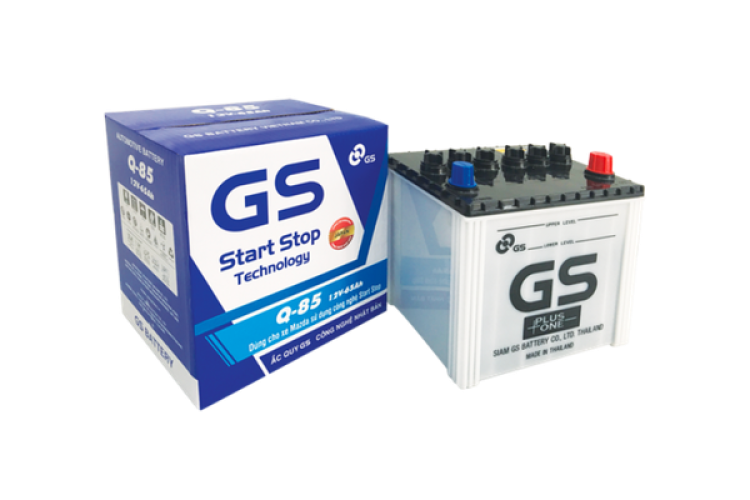 Bình Ắc Quy Ô Tô GS Q85 12V-65AH