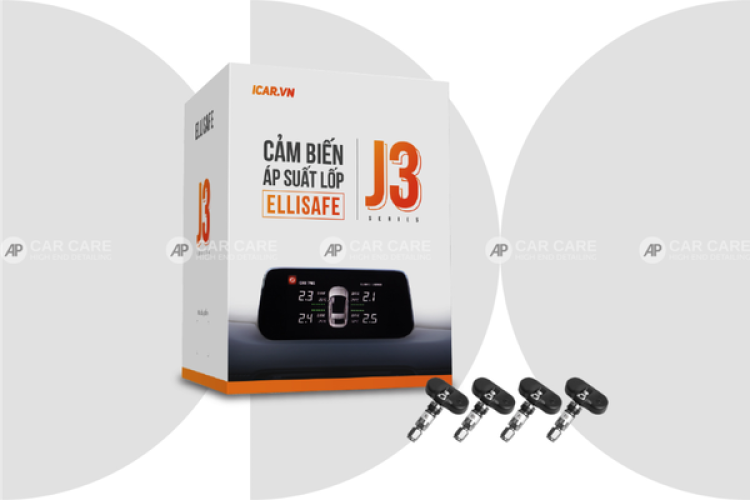 ICar ellisafe J3 Cảm biến áp suất lốp cho màn hình DVD nguyên bản