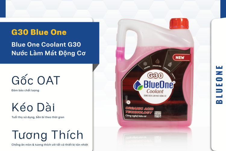 Nước làm mát động cơ BlueOne Coolant G30